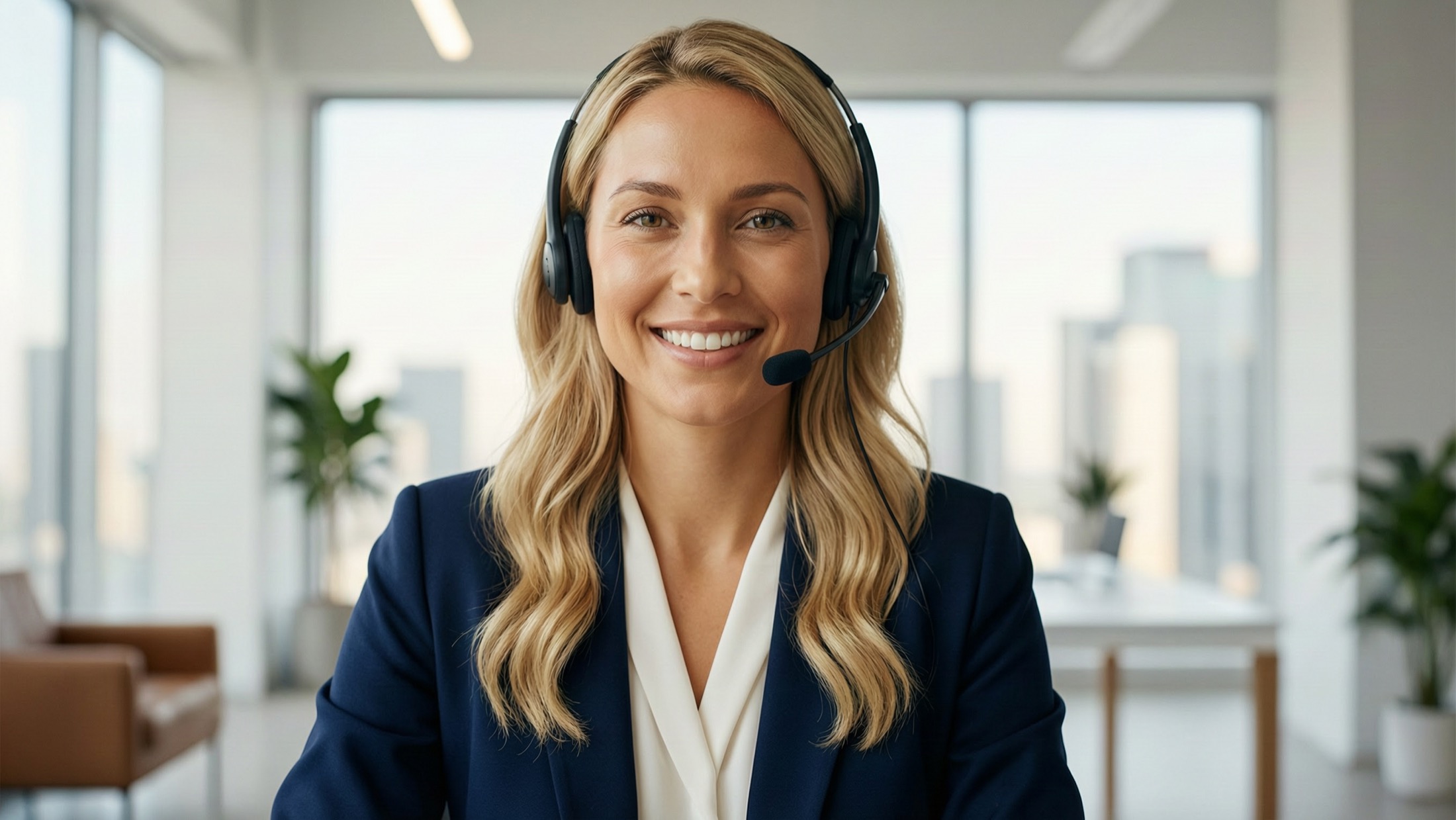 Consultora da Valure em videochamada com um cliente